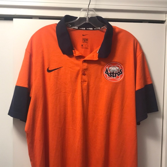 astros nike polo